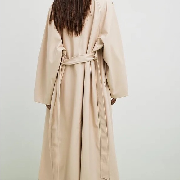 NA KD oversized trench coat - Picture 3 of 4